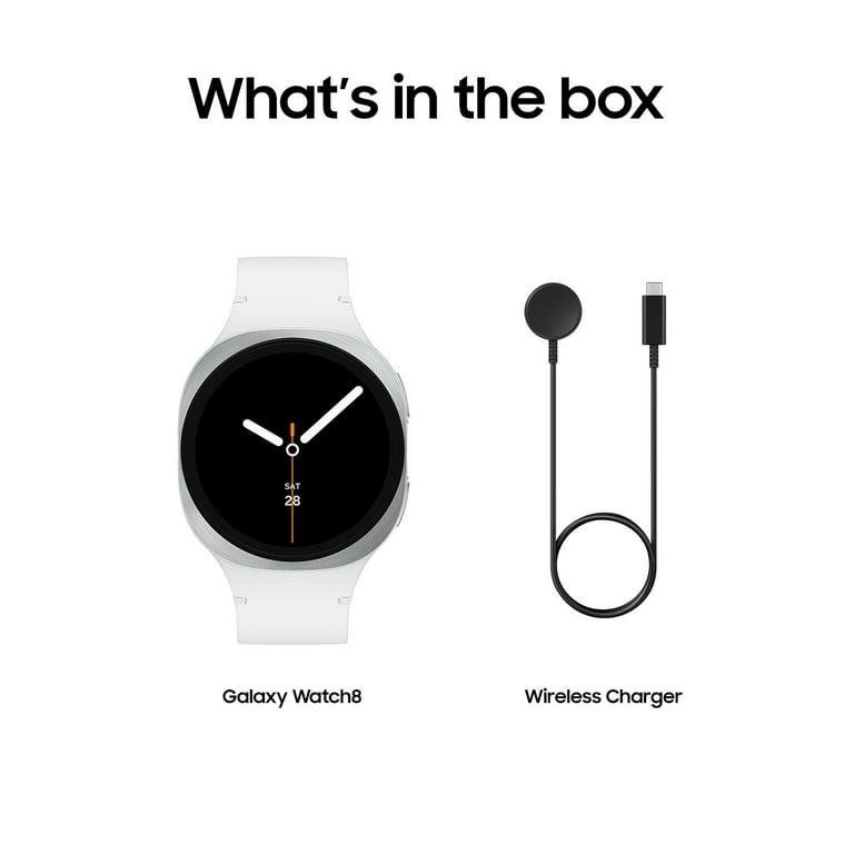Samsung Galaxy Watch8 40mm Bluetooth Smart Watch, Silver,White Band - Image 2