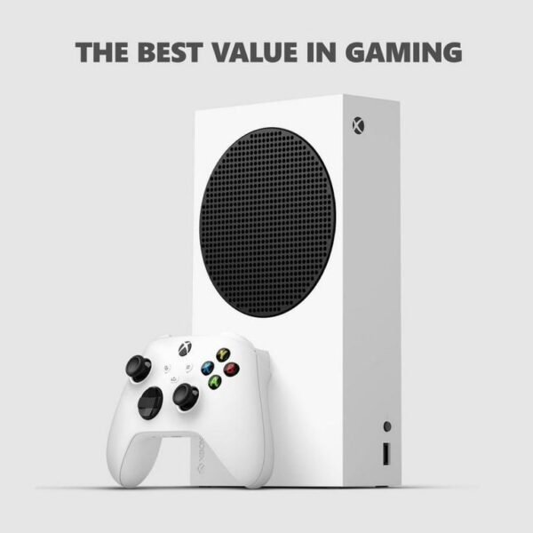 Xbox Series S, 512GB SSD, All Digital Gaming Console, Robot White - Image 2