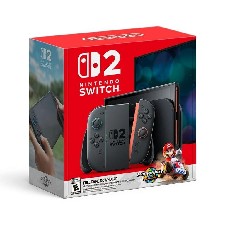 2025 Newest Nintendo Switch™ 2 + Mario Kart™ World Bundle with PTECH Silicone Controller Cover Skin - Image 2
