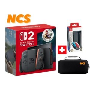 2025 Newest Nintendo Switchâ„¢ 2 + Mario Kartâ„¢ World Accessories Bundle NCS Exclusive